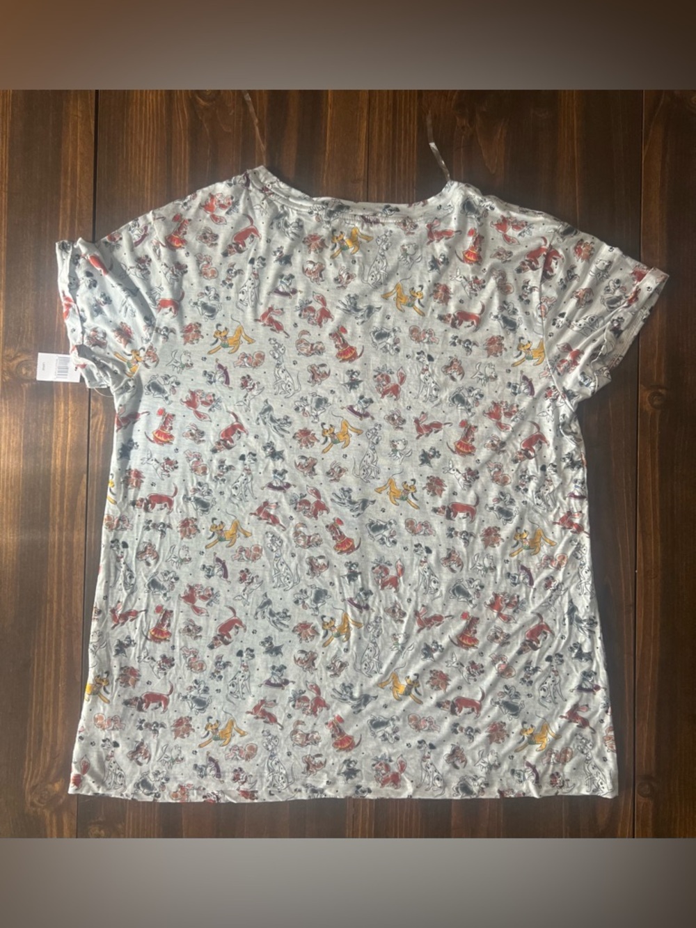 Disney Parks Reigning Dogs Women’s Short Sleeve Tee Shirt Large Lady Pluto - Picture 2 of 9